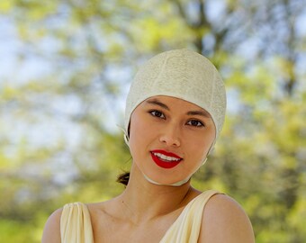 Vintage swim caps - Etsy