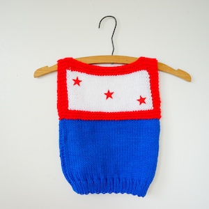 Vintage Children Hand Knit Vest Size 2, Vintage Sweater Vest, Knitted Sweater, Retro Clothing, Cardigan, Kid&#39;s Vest, Hand Knitted Vest