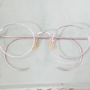 Vintage American Optical NOS New old stock Eyeglasses 1930s/Glasses/hipster/spectacles frames round gothic steampunk