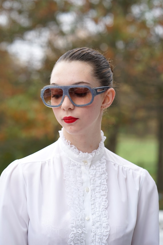 VINTAGE WOMENS SUNGLASSES MADE IN FRANCE Jacques Esterel Vintage 70s Sunglasses Made in France. Era  main image 3