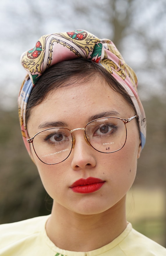 Lunettes de vue vintage des annees 1990 montures lunettes hipster par Ashley Made in Korea multicolore Etsy France