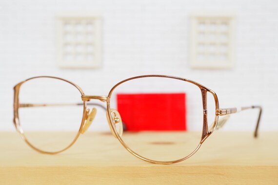 Vintage 1990s Eyeglass Over Size Frame Multi Colo… - image 6