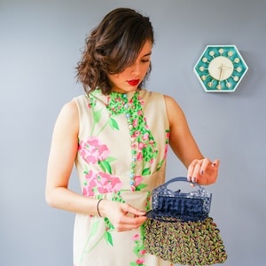 Vintage 1930s Crochet Plastic Frame Purse/ Vintage Purse/ 1930s-40s Purse/ Vintage Handbag/ Evening Bags/ Vintage Women Bag/ Cocktail Bag image 3