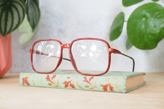 Vintage eyeglasses 1990's Frames/eyeglass/hipster… - image 4