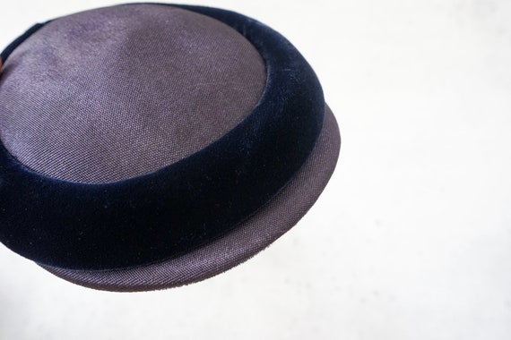 Vintage Half Hat, Vintage tilt Hat, Vintage Hat, … - image 9