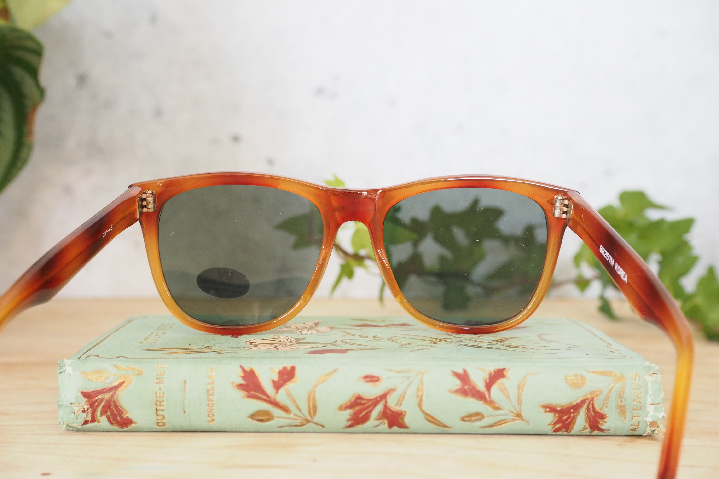 VINTAGE SUNGLASSES 1980s Multicolor Brown Tone New Old Stock 