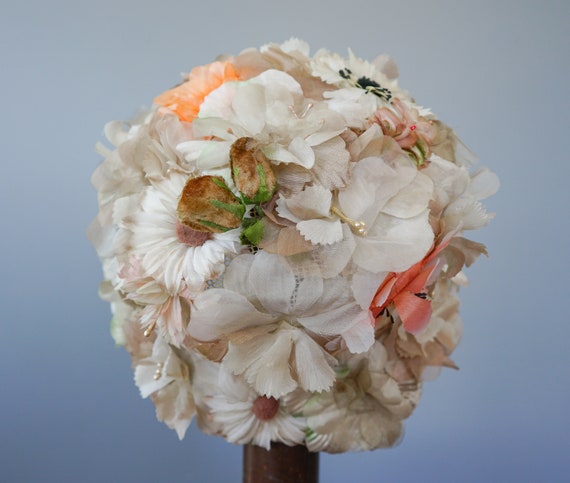 Vintage Floral Cloche Hat, Vintage Hat, 1950s-196… - image 9