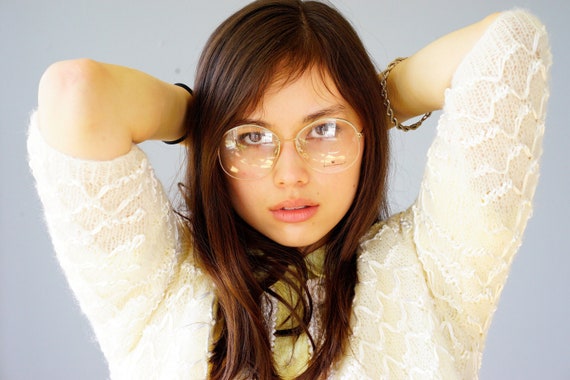 Vintage Eyeglasses 1980s/Glasses/New Old Stock/hip
