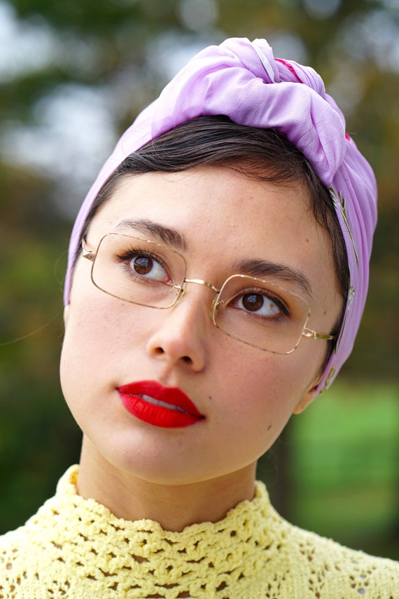 Vintage Eyeglasses 1960s wire rim Frames Made In USA … Gem