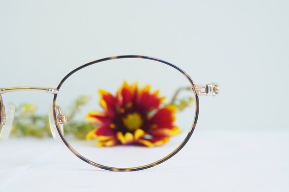 Vintage Eyeglass 1990's Oval shape Frames New Old… - image 4