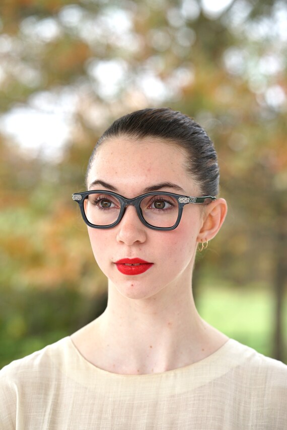 Vintage Victory Optical Eyeglasses 1960 s Made in USA Arnel Style