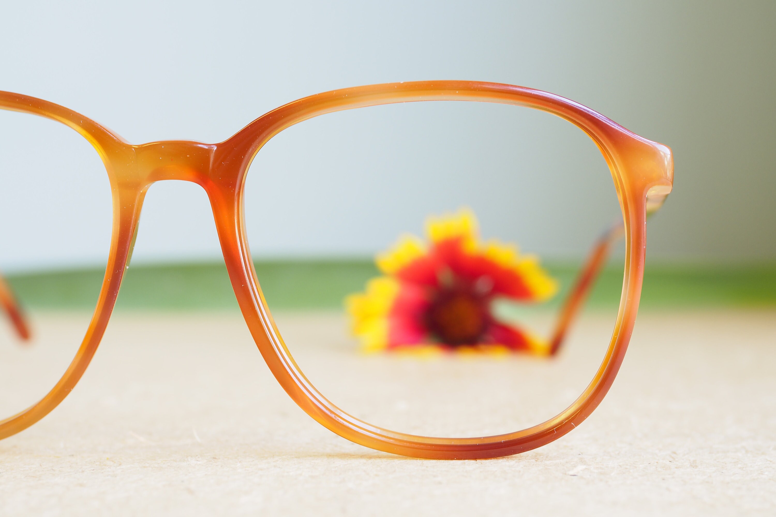 Vintage Ralph Lauren 523 Eyeglasses | Tortoise Frames | New Blue Lenses | 1980s PH2233 Eyeglasses - Polo by Ralph Lauren Authorized Retailer  main image 2
