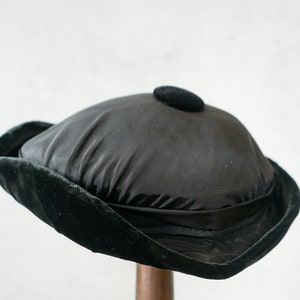 Vintage Half Hat, Cap Hat, Vintage Hat, 1950s-60s Hat, Vintage women Hat, Cocktail Hat, Wedding Hat, Tea Party Hat, Retro MCM Hat image 7