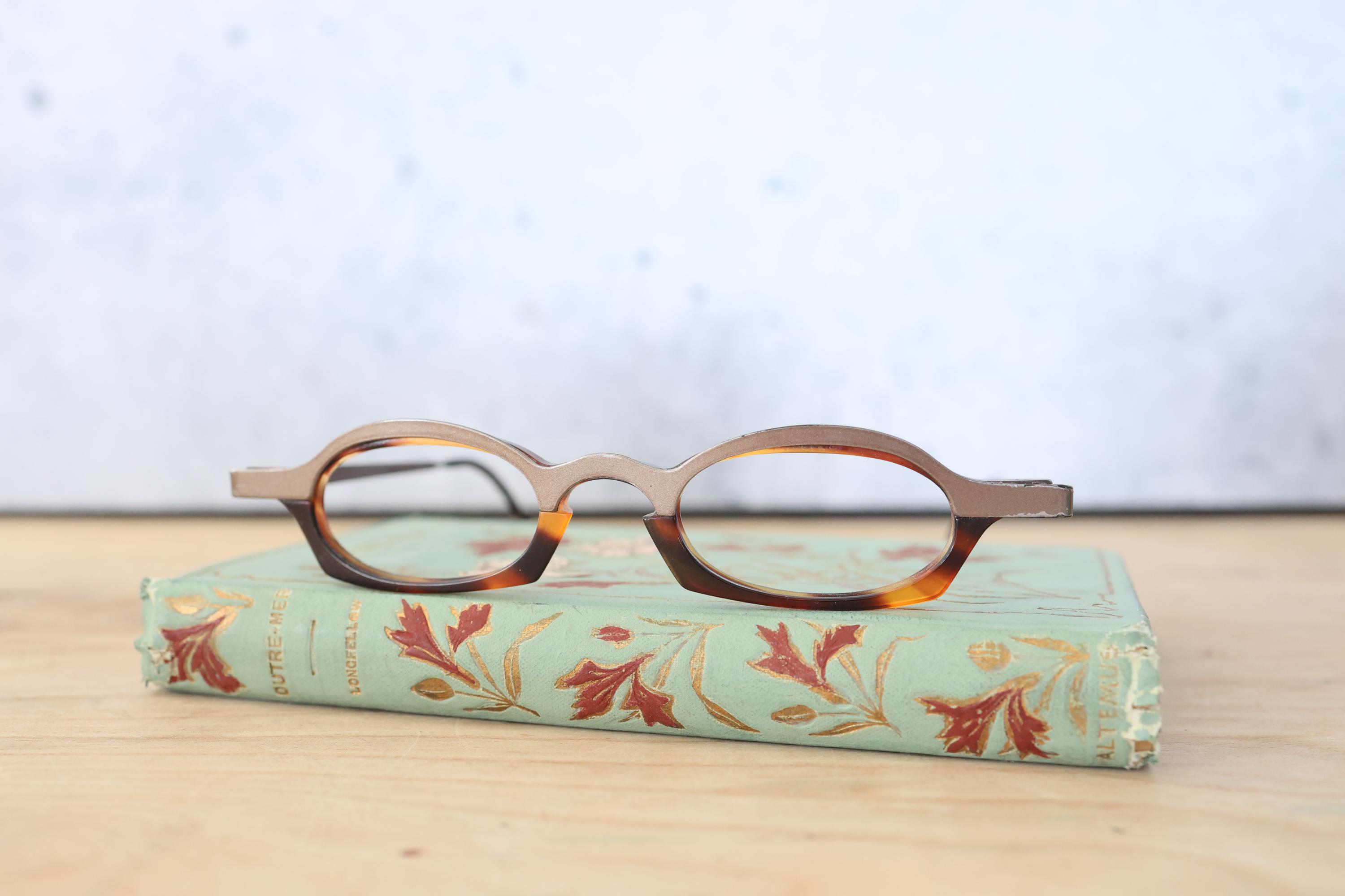 Vintage THEO Belgium Eyeglasses 1990s/glasses/hipster/frames 