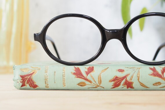 Vintage eyeglasses 1960's Oval shape Made In Fran… - image 6