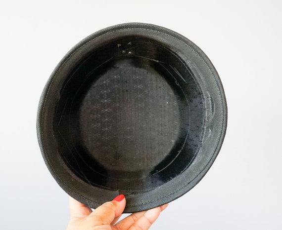 Vintage Floral Rosette Cloche hat, Vintage Hat, 1… - image 10