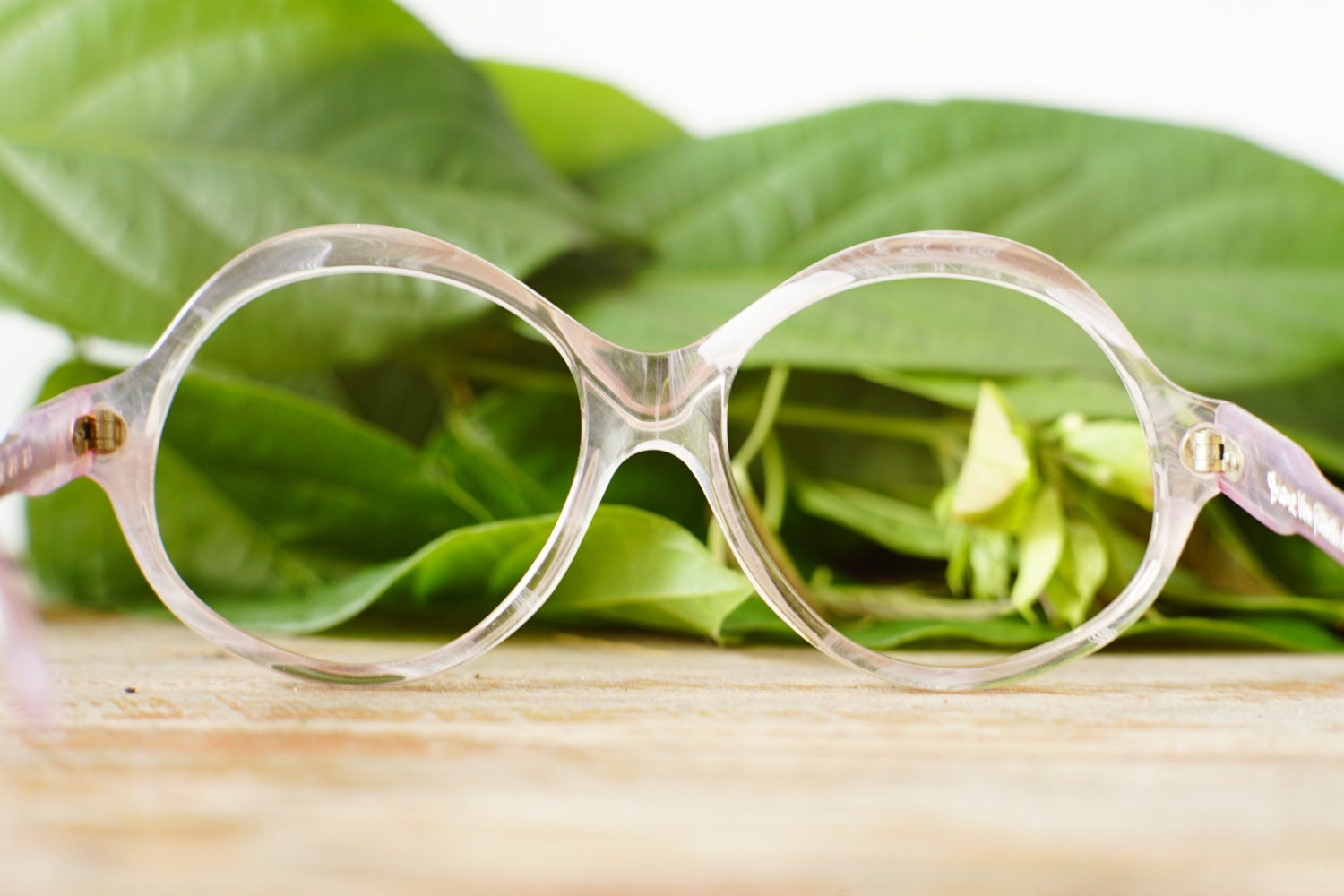 Rare Vintage Diane Von Furstenberg Lisa Oversized 70s France Glasses Vintage Eyeglasses 1970 main image 2