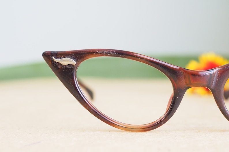 Vintage Eyeglasses Cat Eye Glasses 1960 s Cateye Made in Etsy