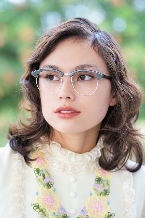 Vintage Eyeglasses 1970s glasses/Frames /Eyeglass… - image 2