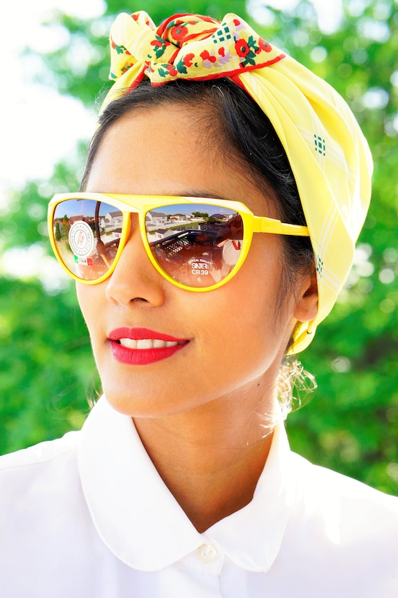 NWT Lady\'sRetroFashion 80s style laminate top sunglass 80s Rhinestone Women main image 3