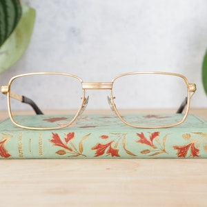 Vintage Brille 1970er Jahre Made In Germany New Old Stock Multicolor Goldton Pilotenbrille