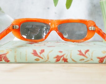 ヴィンテージサングラス 1960年代 竹柄 メイオプティカル製 アメリカ製