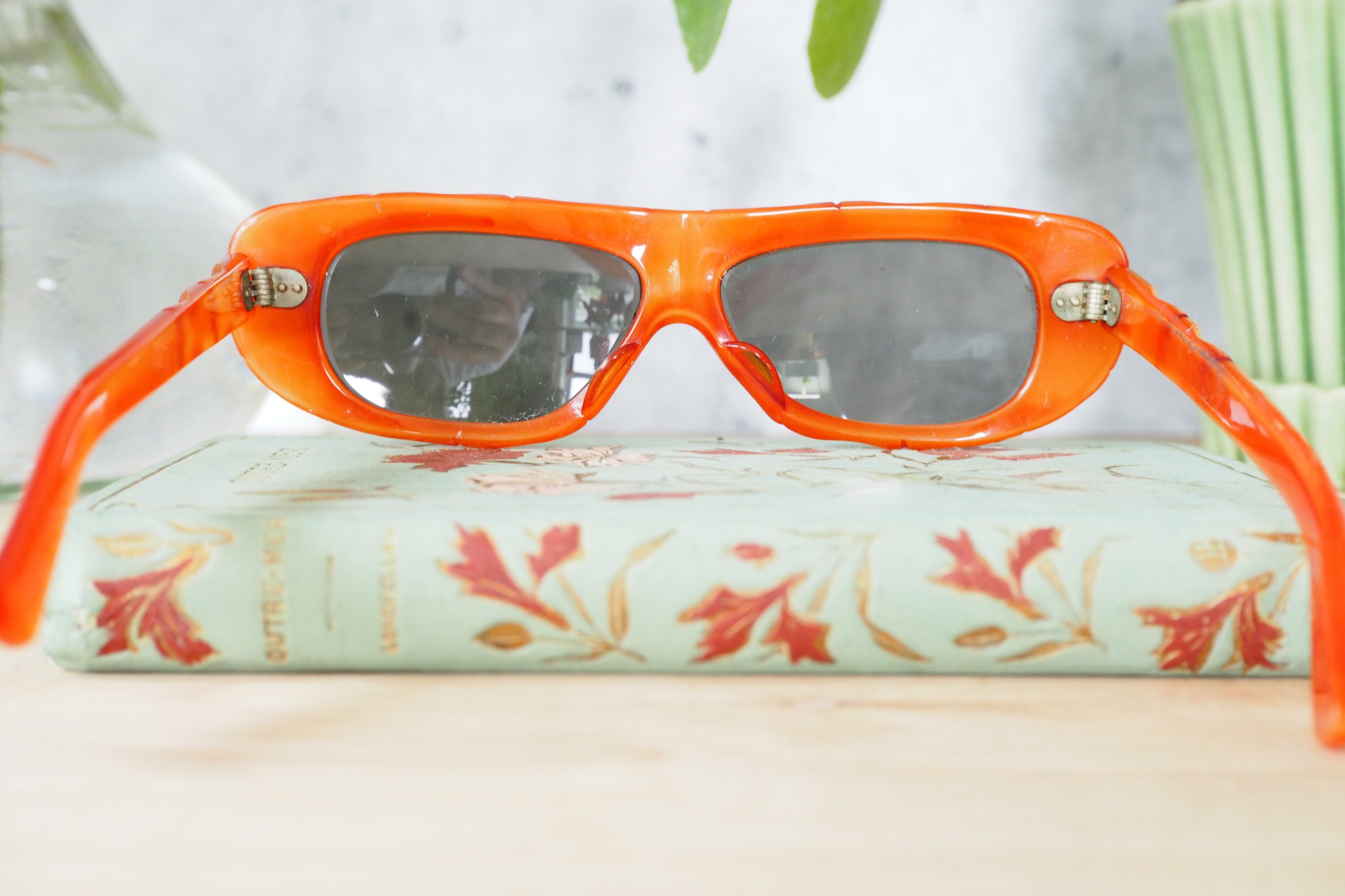 Vintage Sunglasses 1960s Bamboo Pattern by May Optical Made  display picture 2