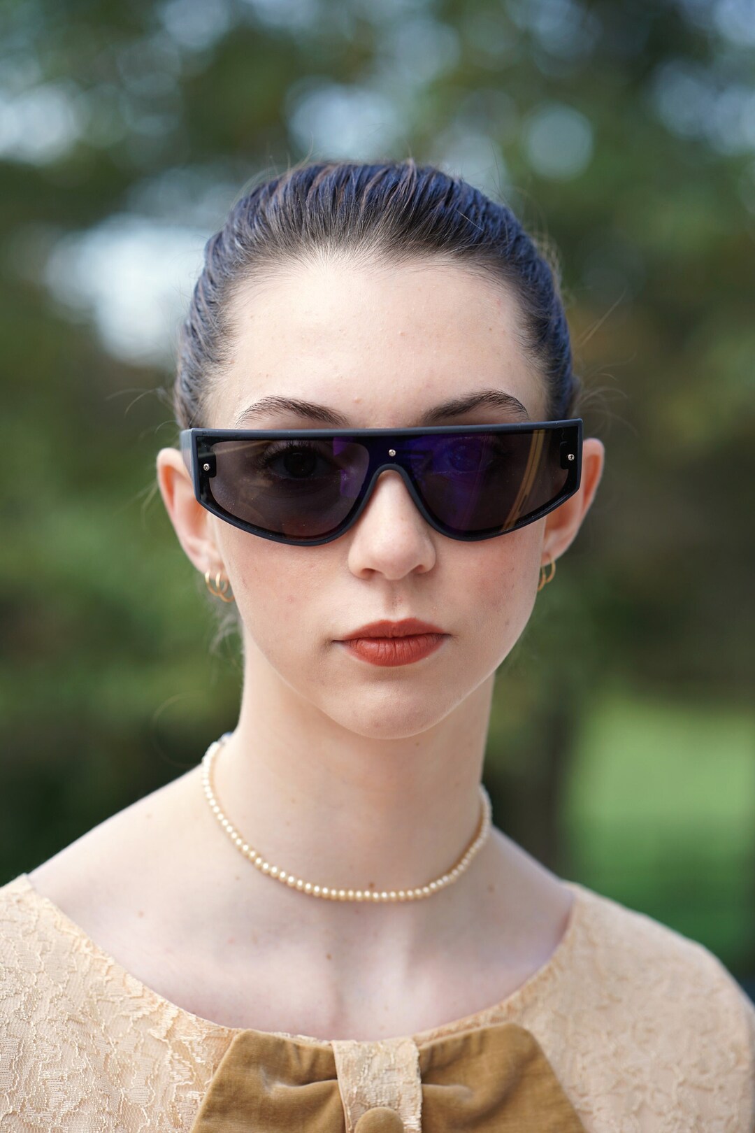 Vintage Sunglasses 1980s Frames Made in Taiwan Nylon Frame  display picture 3