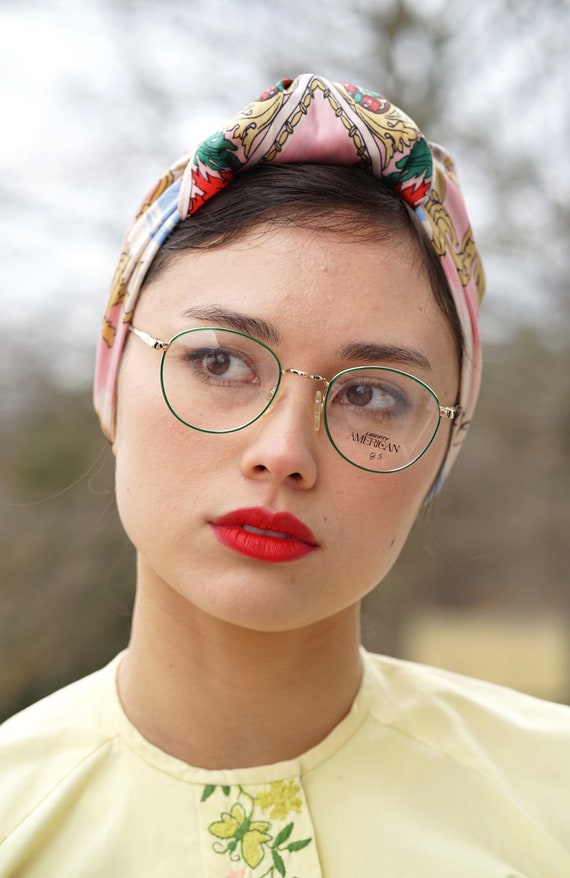 Vintage eyeglasses 1980's Frames/eyeglass/hipster/