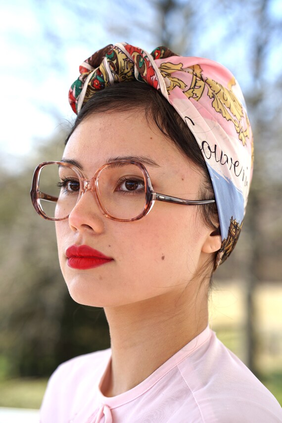 Vintage eyeglasses 1970's Frames/eyeglass/hipster… - image 2