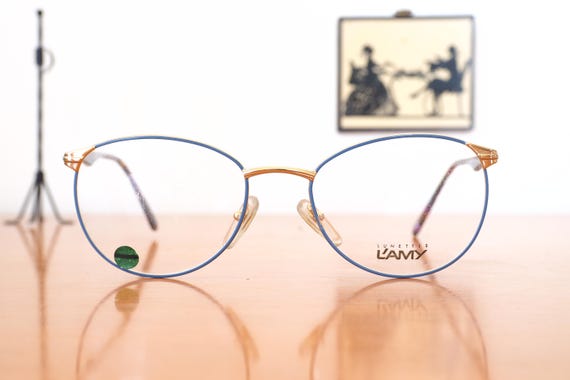 Vintage Eyeglass Wire Rim 1990s By Lamy New Old S… - image 3
