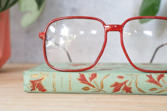 Vintage eyeglasses 1990's Frames/eyeglass/hipster… - image 3