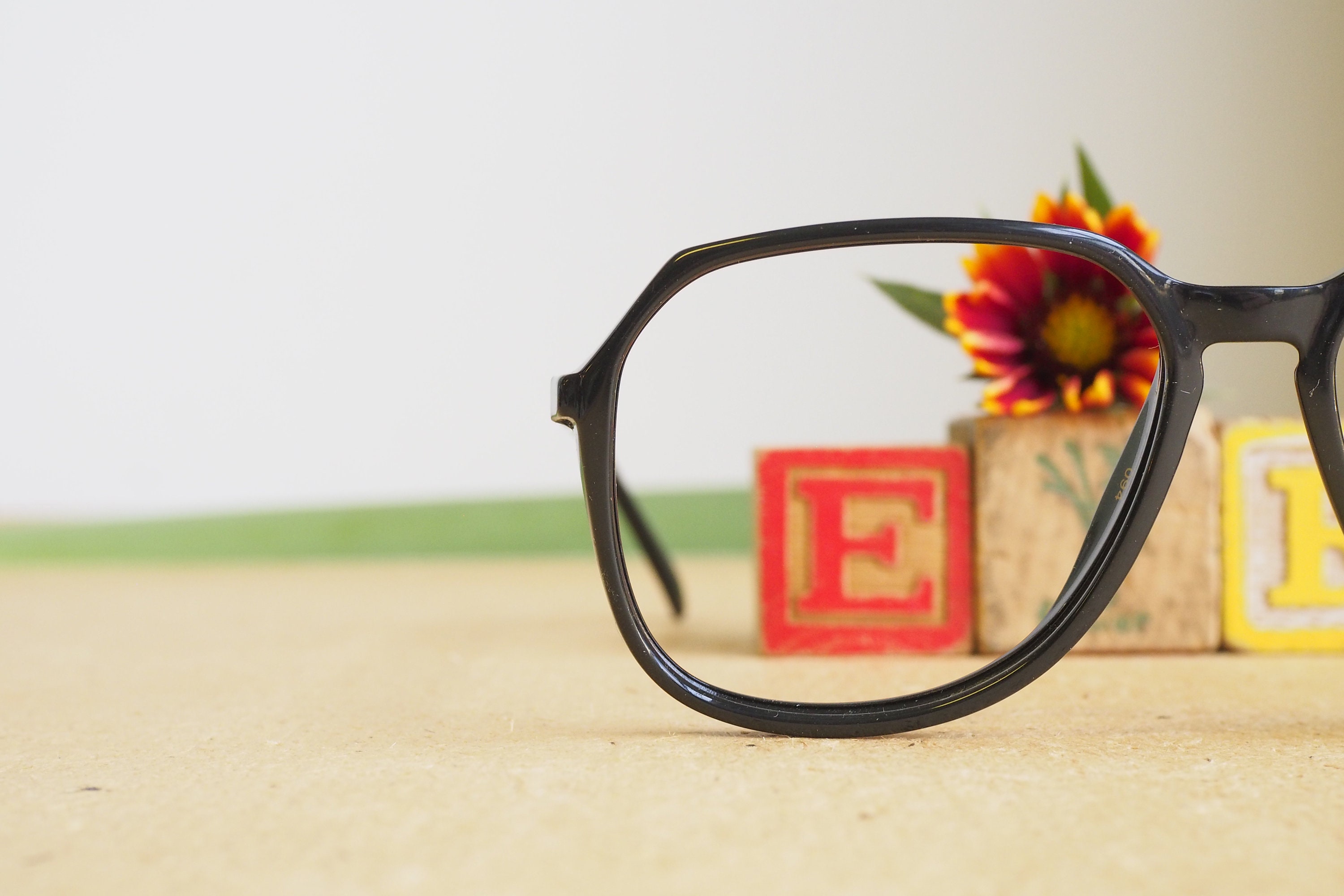 Vintage Eyeglasses 1980s/Glasses/New Old | Etsy