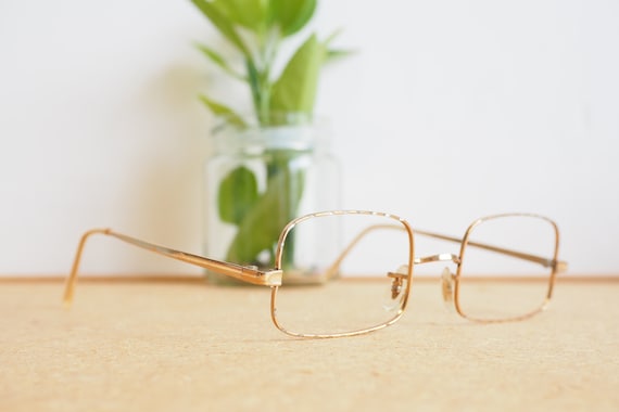 Vintage Eyeglasses 1960s wire rim Frames Made In … - image 6
