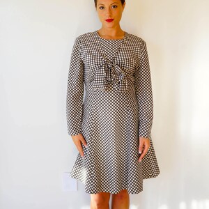 Free Shipping! Vintage Polka Dot Dress Size M, 1980s Dress, Vintage Japanese Dress, Vintage Dress, 80s Dress, Polka Dot Dress