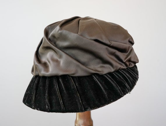 Vintage Bucket Hat, Cloche Hat, 1950s-60s Hat, Vi… - image 7