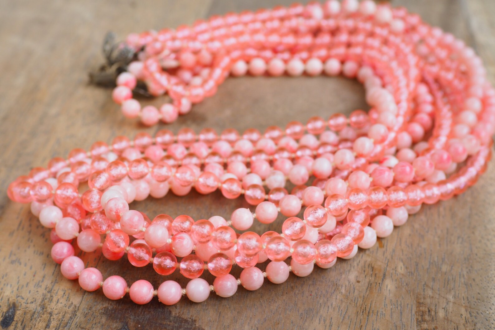 Vintage Bead Necklace/ Vintage Jewelry/ Vintage Necklace/ Etsy