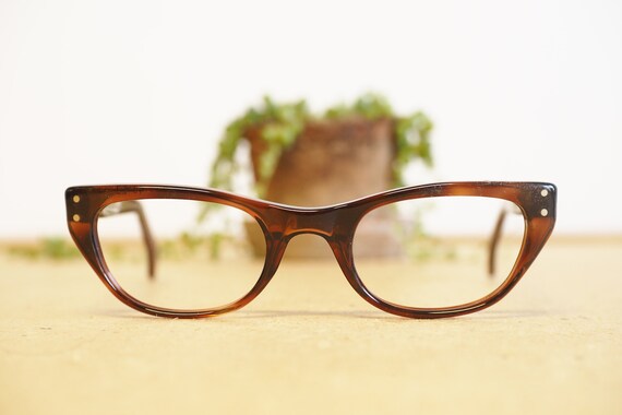 Vintage Eyeglasses 1960s cateye glasses/Frames /Ey