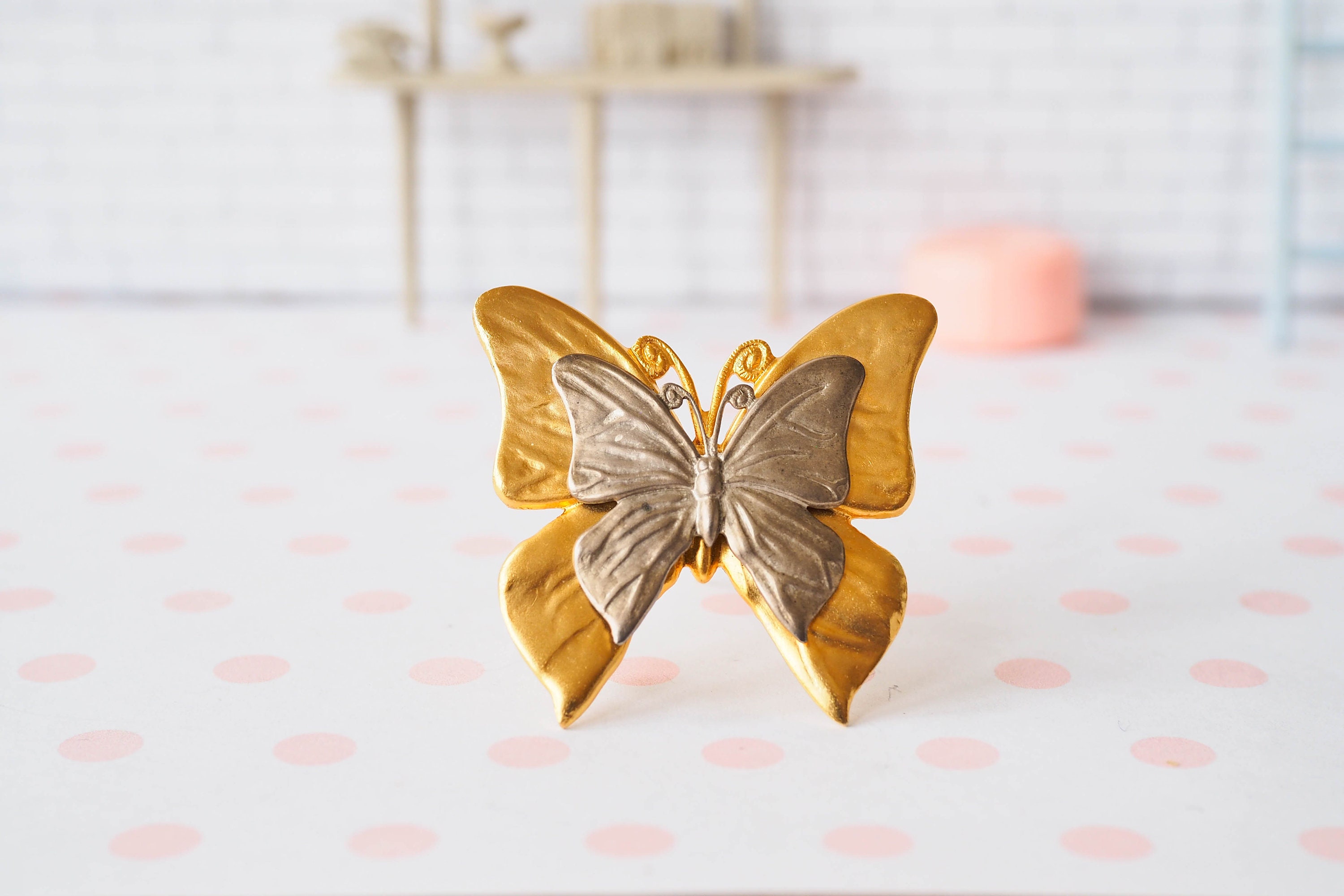 Vintage Butterfly Brooch PD Premier Designs Pin Butterfly | Etsy