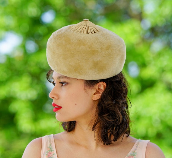 Vintage G. Fox & Co. Real Fur Cloche Hat Fox Cloche Vintage Hats for Women for sale | eBay main image 3