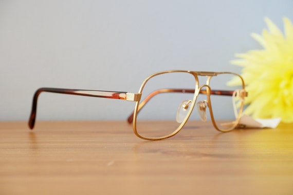 Vintage Aviator eyeglasses 1970's Frames/eyeglass… - image 5