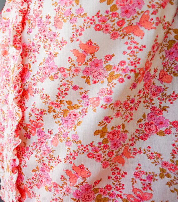 Vintage 1950s Floral Coordinated Dress Size S/ Vi… - image 5