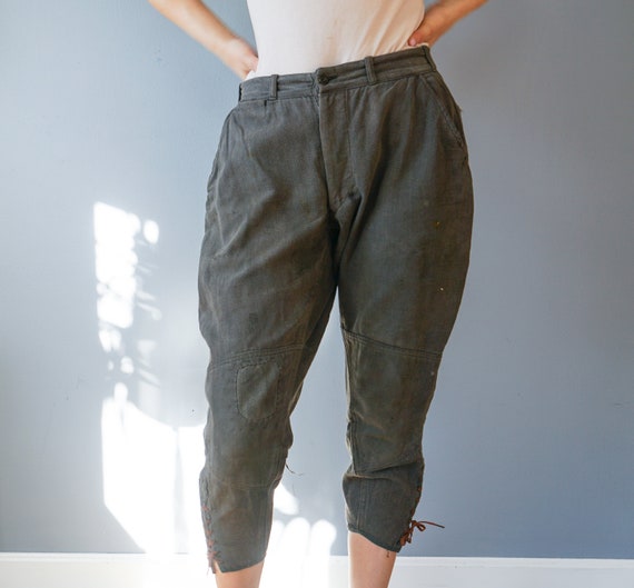 Vintage Twill Knickers Pants Size S/ 1920s-30s Kn… - image 5