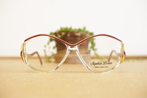 Gafas vintage de la decada de 1970 Marcos de Sophia Loren Hechos en Francia Nuevo stock antiguo Hermoso multicolor Etsy Mexico