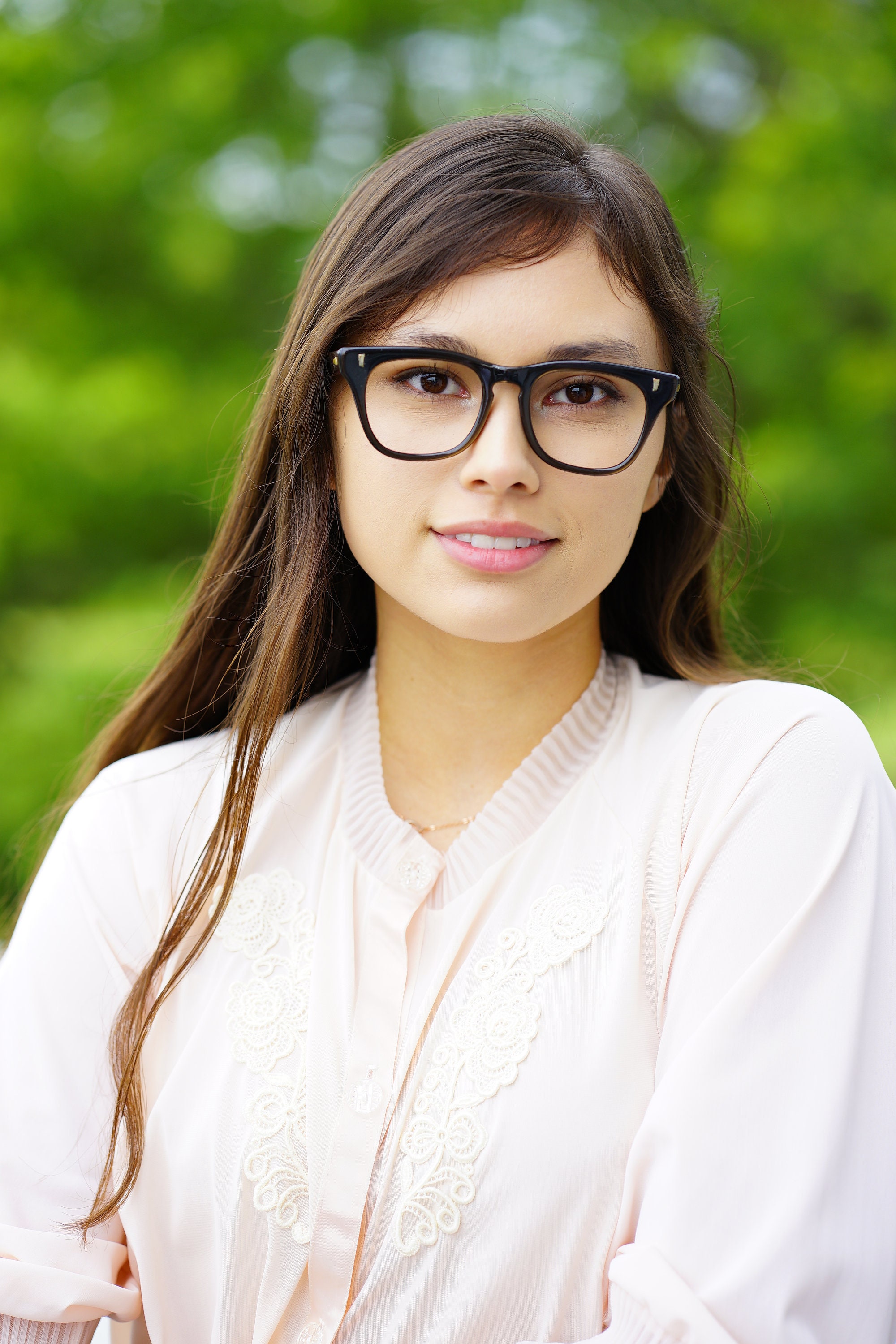 Vintage 1960's 50s Marine Frames Glasses Eyeglasses Made in USA Black