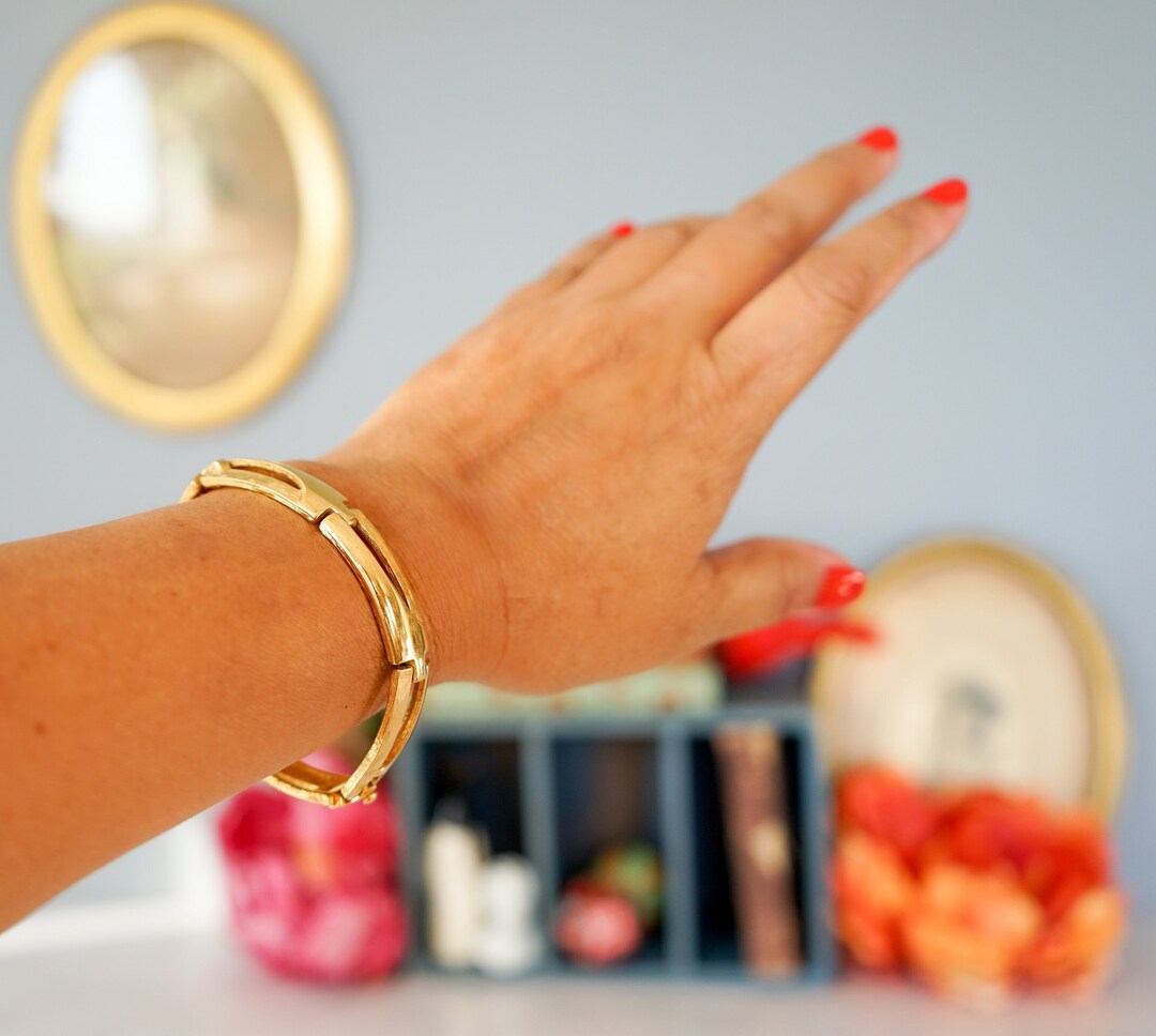 Vintage Bracelet/ 1950s1960s Jewelry/ Chunky Bracelet