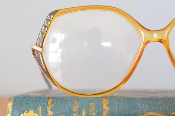 Vintage eyeglasses 1970's Frames/eyeglass/hipster… - image 7