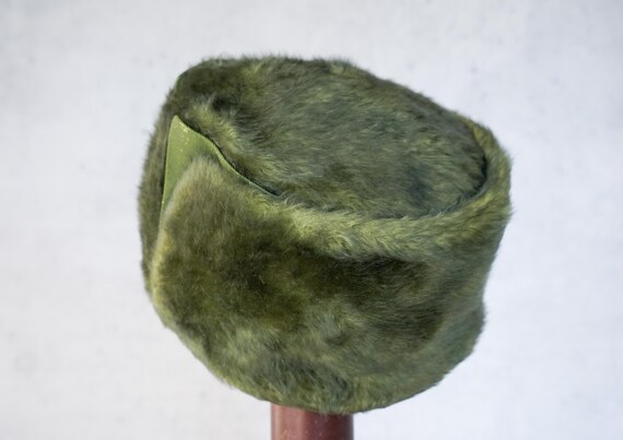 Vintage Fur Felt Pillbox Hat, Vintage Women Hat, … - image 7