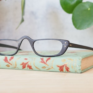 Vintage Reader eyeglasses Glasses 1960&#39;s Cateye Made In USA New Old Stock aluminium frames