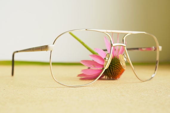 Vintage 70s Eyeglasses/Aviator/New Old Stock/1970… - image 4